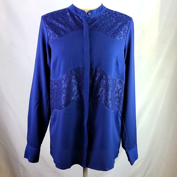 a.n.a. Lace Blouse - Picture 1 of 14